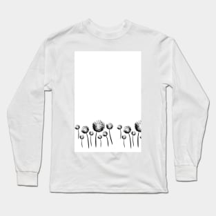 Dandelion Art Long Sleeve T-Shirt